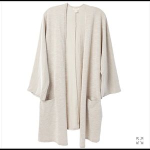 NWT DONNI ribbed sweater coat